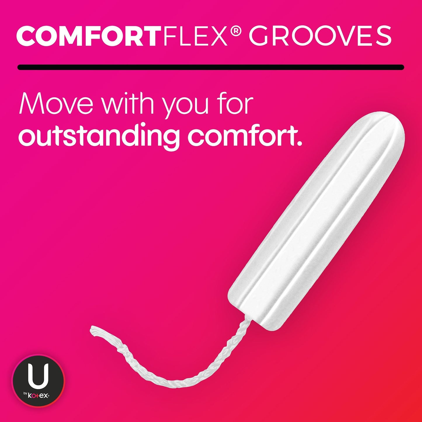 U By Kotex® Click® Compact Tampons Super Plus Unscented 51582