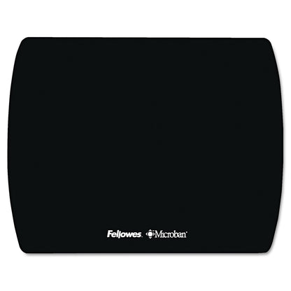 Fellowes Ultra Thin Mouse Pad with Microban Protection, 9 x 7, Black
