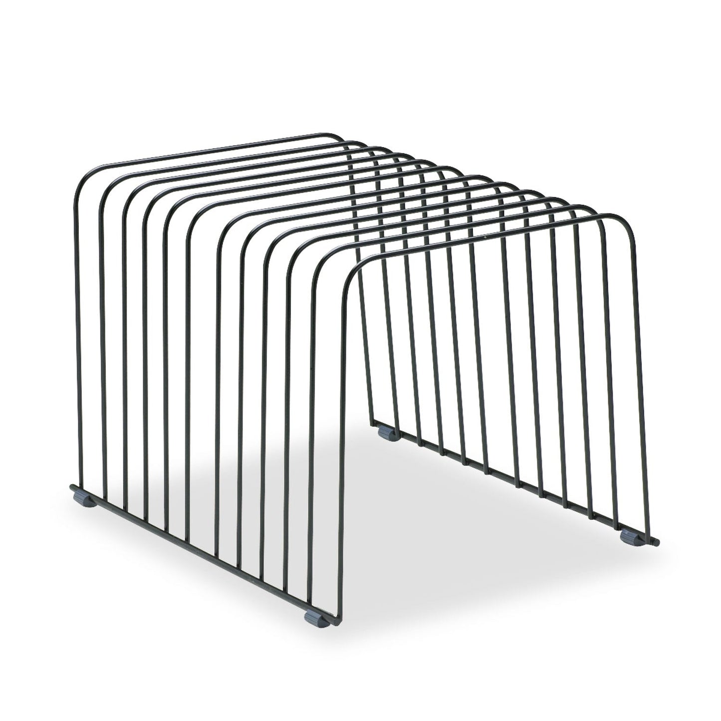 Fellowes Wire Desktop Organizer, 11 Sections, Letter to Legal Size Files, 9" x 11.38" x 8", Black