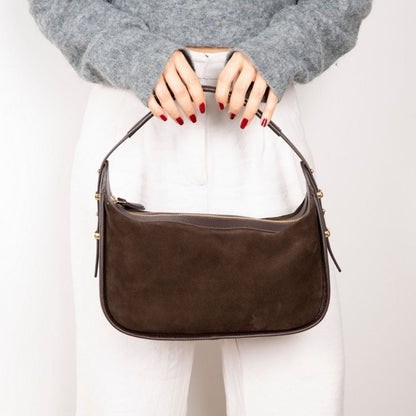Dolcezza Women’s Suede Leather Bag – Suede Leather Women’s Tote & Shoulder Bag for Everyday Elegance | Minimal & Handcrafted