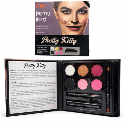 Frightful Nights Makeup Book - 9 Piece set