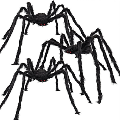 Black spider decoration-150cm-1 piece