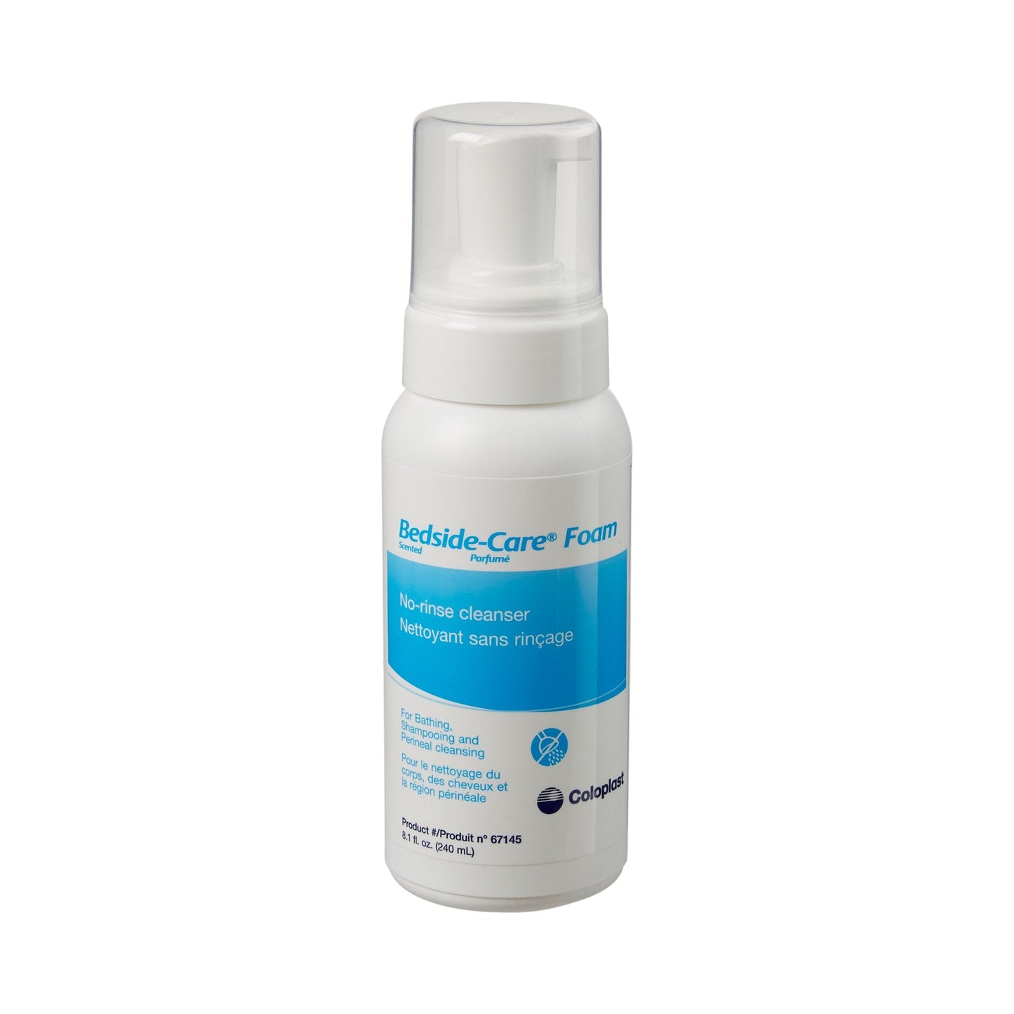 Bedside-Care® Foam Cleanser, Scented, Shampoo and Body Wash, 8.1-ounce bottle COI67145
