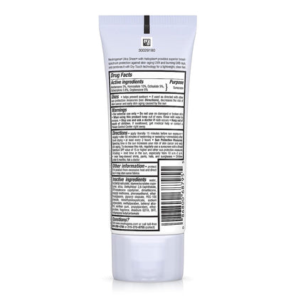 Sunscreen Neutrogena®Ultra Sheer® Dry Touch SPF 45 Lotion 3 oz. Tube 08680068795