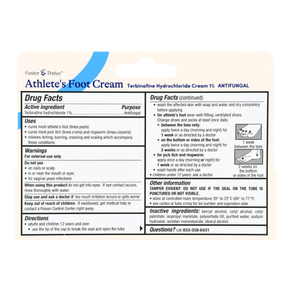 Foster & Thrive™ Terbinafine HCl Antifungal Cream 70677100301