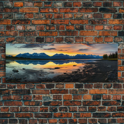 Panoramic Print of Lake Clark National Park, Extra Large Wall Art, Panoramic Wall Art, Panoramic Landscape Print, Landscape Photography