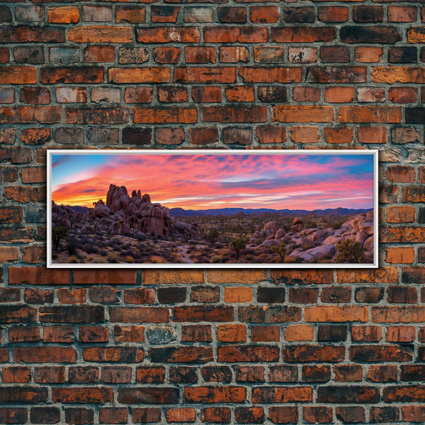 Panoramic Print of Joshua Tree National Park, Extra Large Wall Art, Panoramic Wall Art, Panoramic Landscape Print, Landscape Photography