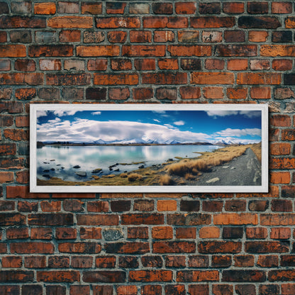 Panoramic Print of Lake Tekapo New Zealand, Extra Large Wall Art, Panoramic Wall Art, Panoramic Landscape Print, Landscape Photography