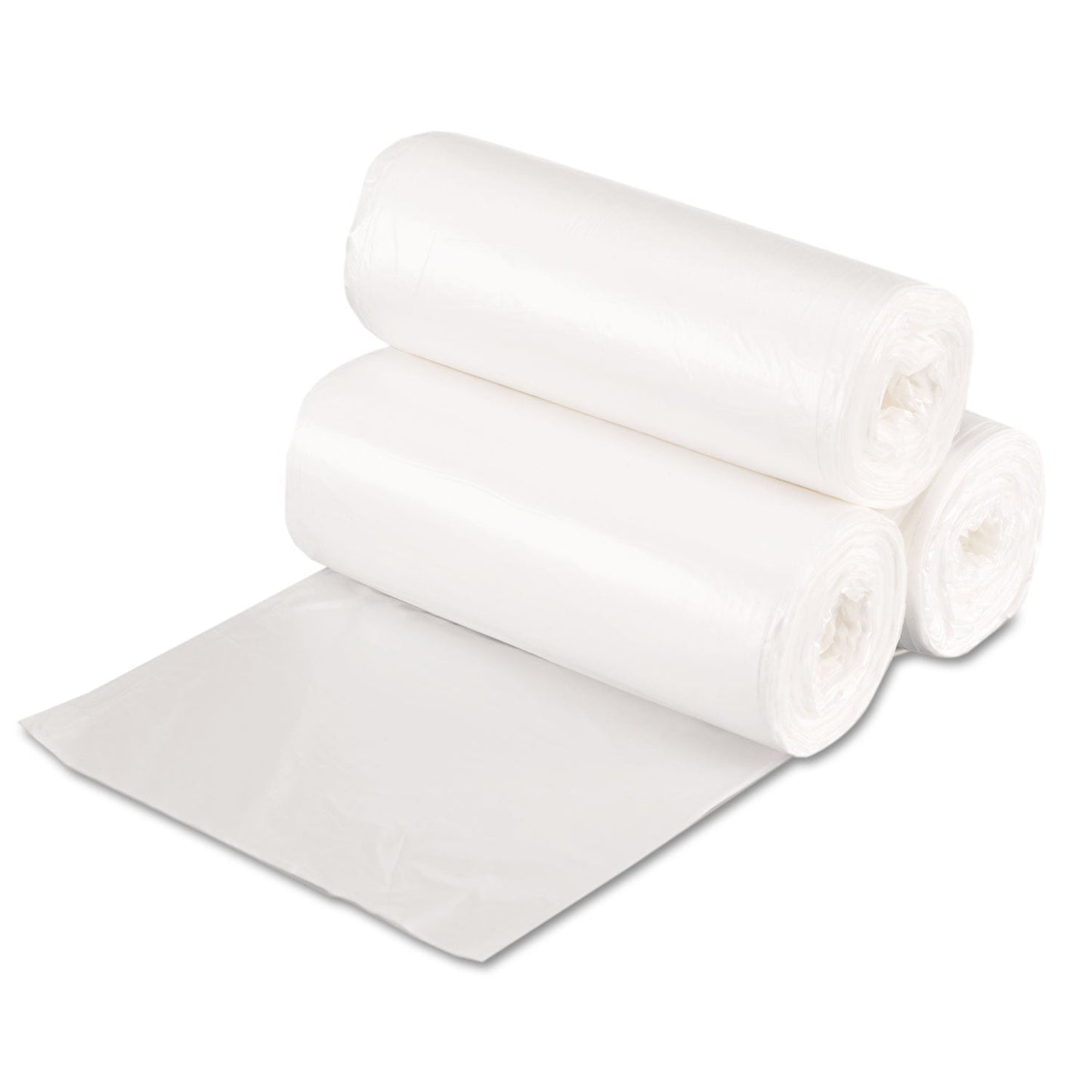 GEN High Density Can Liners, 16 gal, 7 microns, 24" x 31", Natural, 1,000/Carton