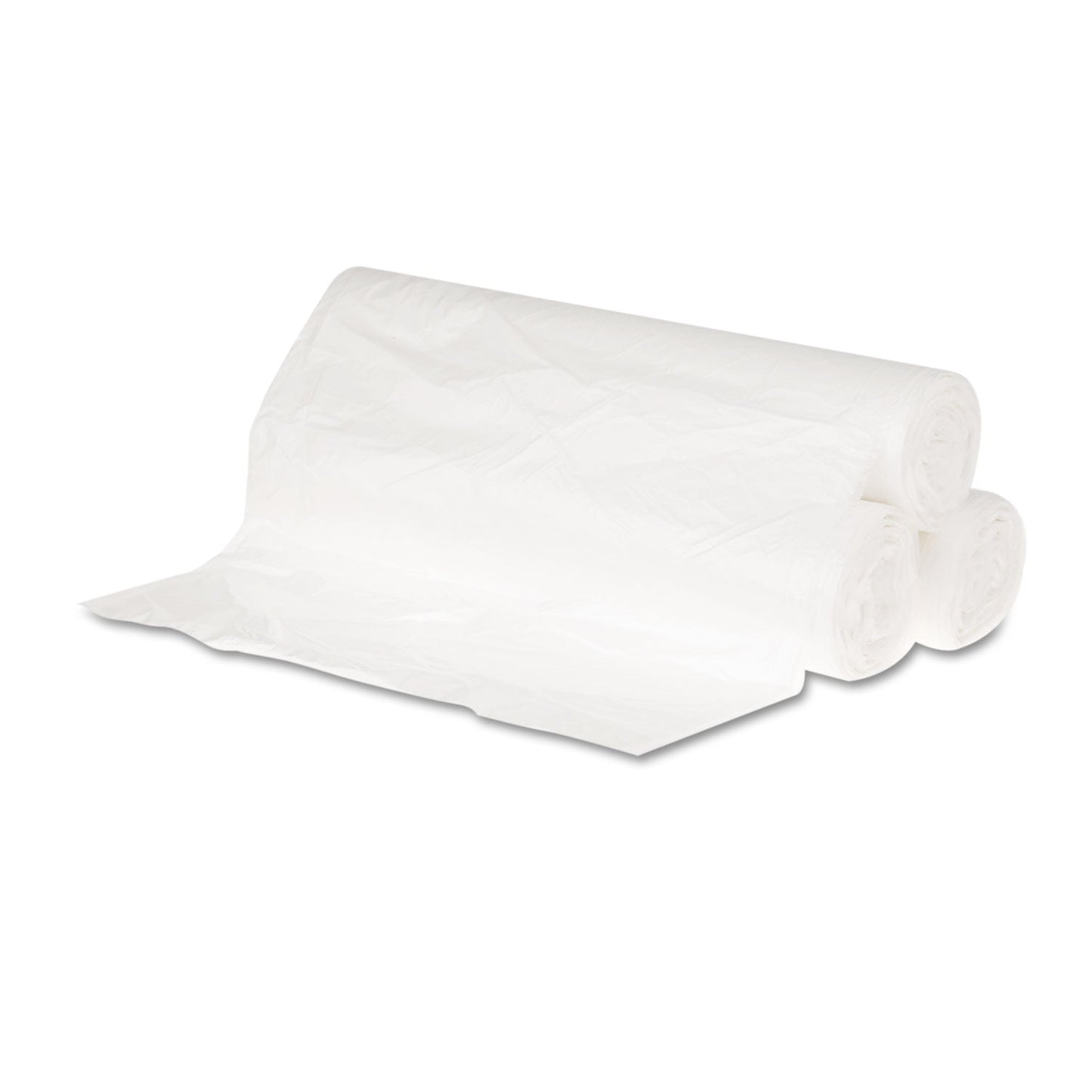 GEN High Density Can Liners, 10 gal, 6 microns, 24" x 23", Natural, 1,000/Carton