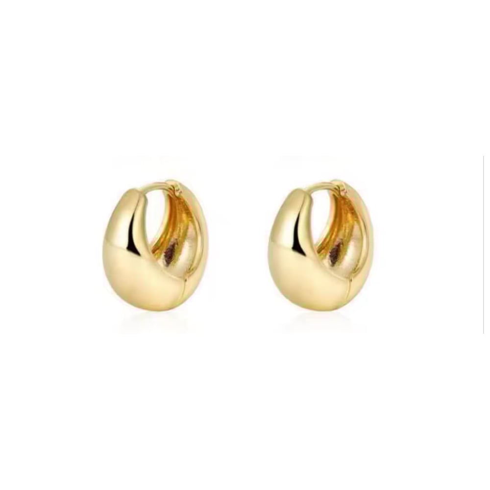 Dainty Huggie Hoop Earrings -3 Pairs
