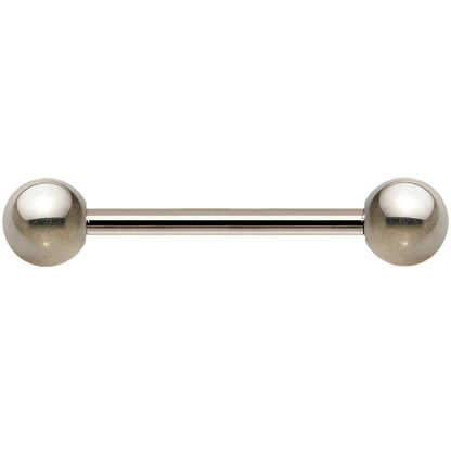 14G Grade 23 Solid Titanium Barbell 5/8 5mm