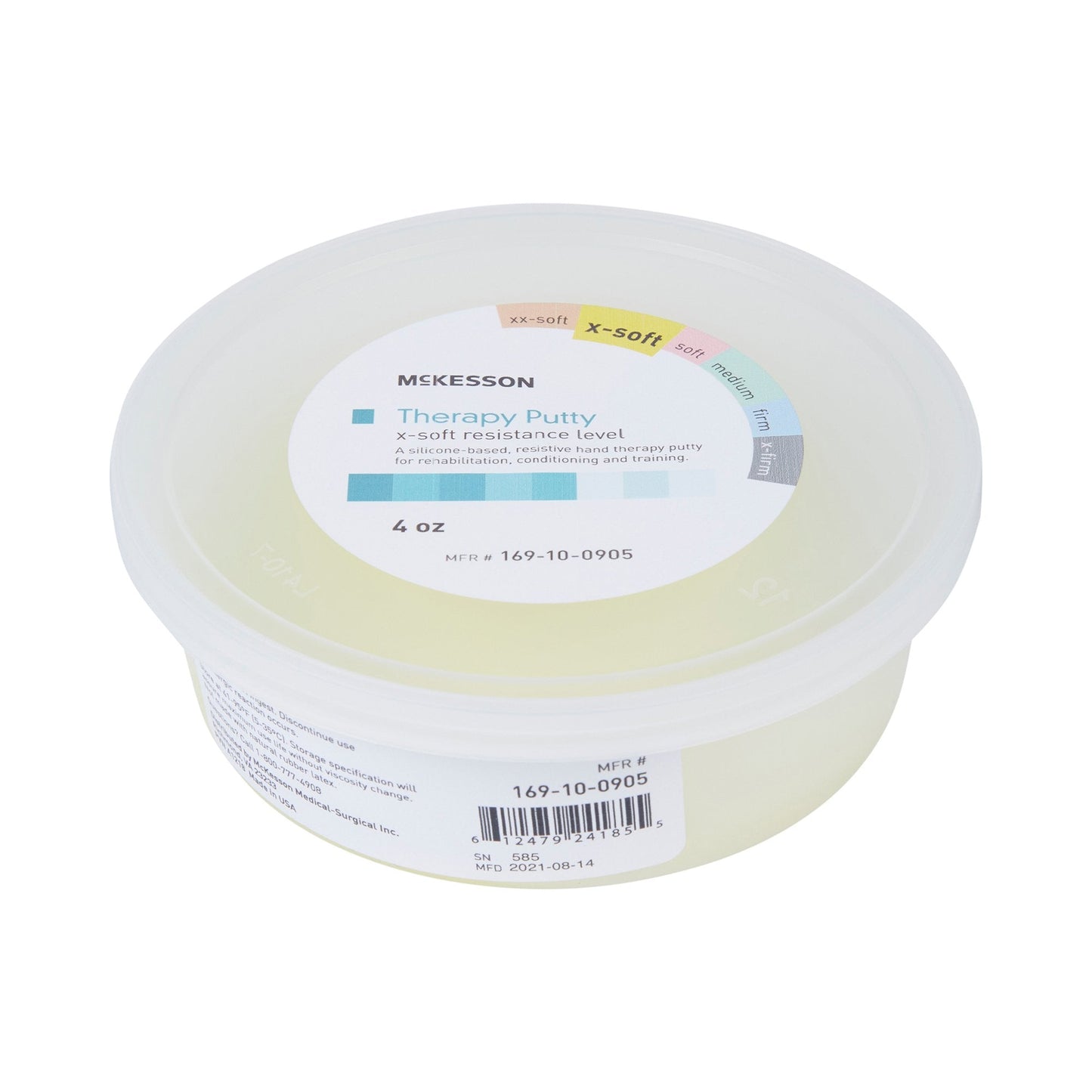 McKesson Therapy Putty, Yellow, Extra-Soft, 4 oz. 169-10-0905
