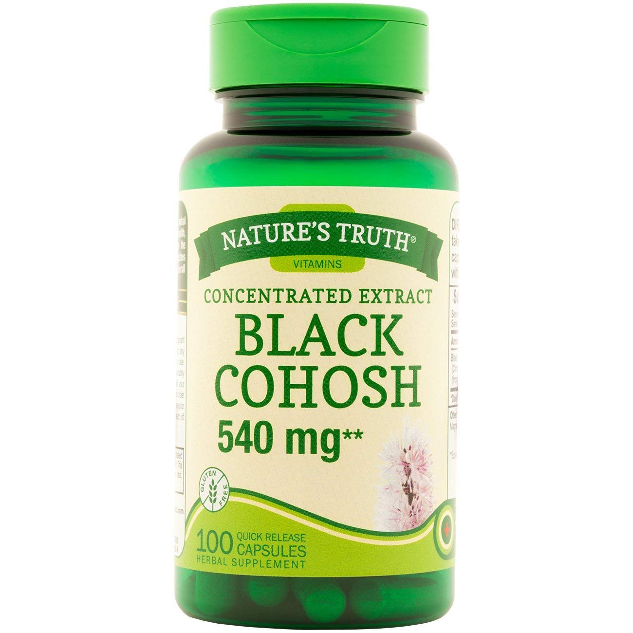 Nature's Truth Black Cohosh, 700 Mg, 100 Quick Release Capsules