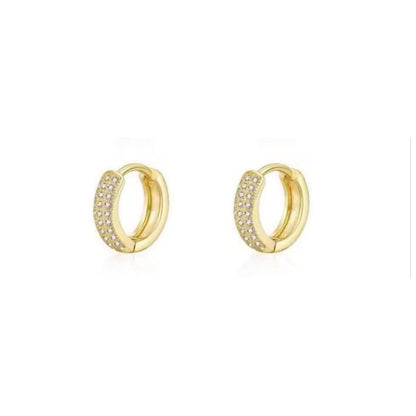 Dainty Huggie Hoop Earrings -3 Pairs