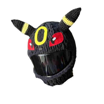 Handmade Knitted Cartoon Cover for Motorcycle Helmet