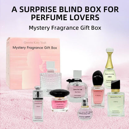 Mystery Scented Perfume Blind Box, Surprise Fragrance Samples 5ML, Perfect Gift for Valentine'S Day, Ramadan, Back-To-School Season