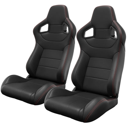 Two Universal Bucket Racing Seats -seat Bracket Not Included