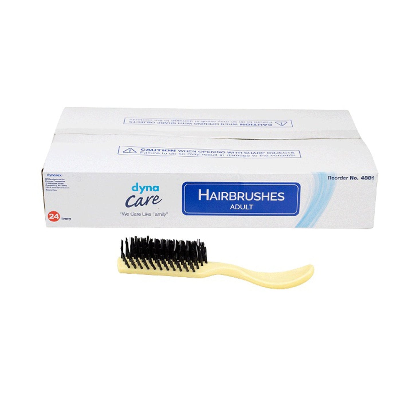 dynarex® Nylon Bristle Hairbrush 4881