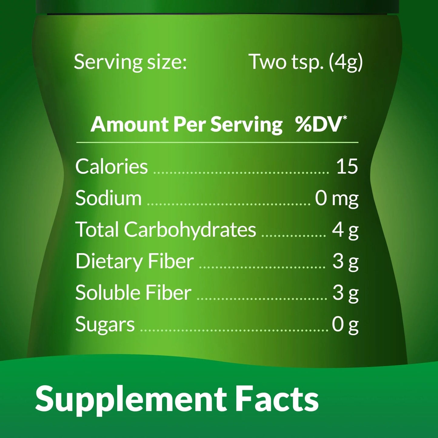Benefiber® Prebiotic Fiber Supplement, 8.7-ounce bottle 88679021620