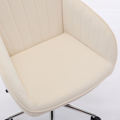 Adjustable Ergonomic Office Chair, Swivel Backrest Seat