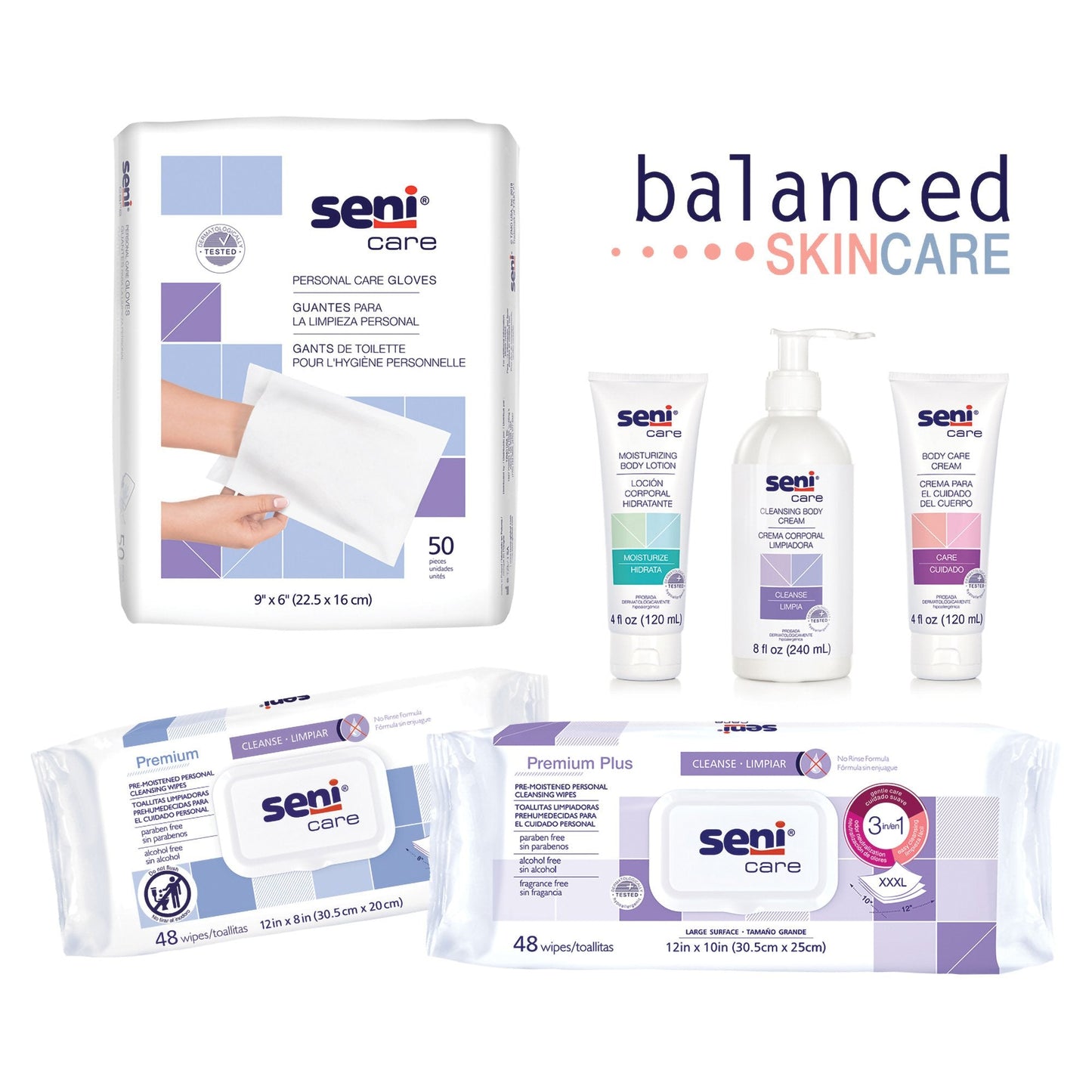 Seni® Care Body Care Cream, 4-ounce tube S-BCC4-C31