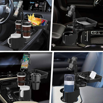 5-in-1 Car Organizer & Cup Holder