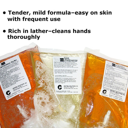 DermaCen® Soap, 1,000 mL Dispenser Refill Bag DERM1390-1000