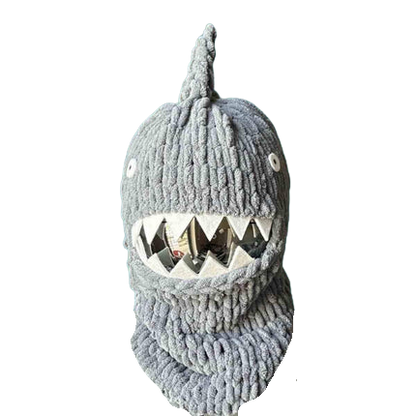 Handmade Knitted Cartoon Cover for Motorcycle Helmet
