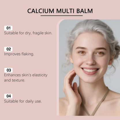 Buy 1 Get 1 Free Multi-Function Calcium Intense Volume Multi Balm, Anti-Aging, Sagging, Wrinkles Face Fix Eye Cream for Finelines Firming Pores Multi-Correction Skin Anti-Wrinkle Moisturizing Care Midlife Hydro Boost Hydrating Makeup Stick
