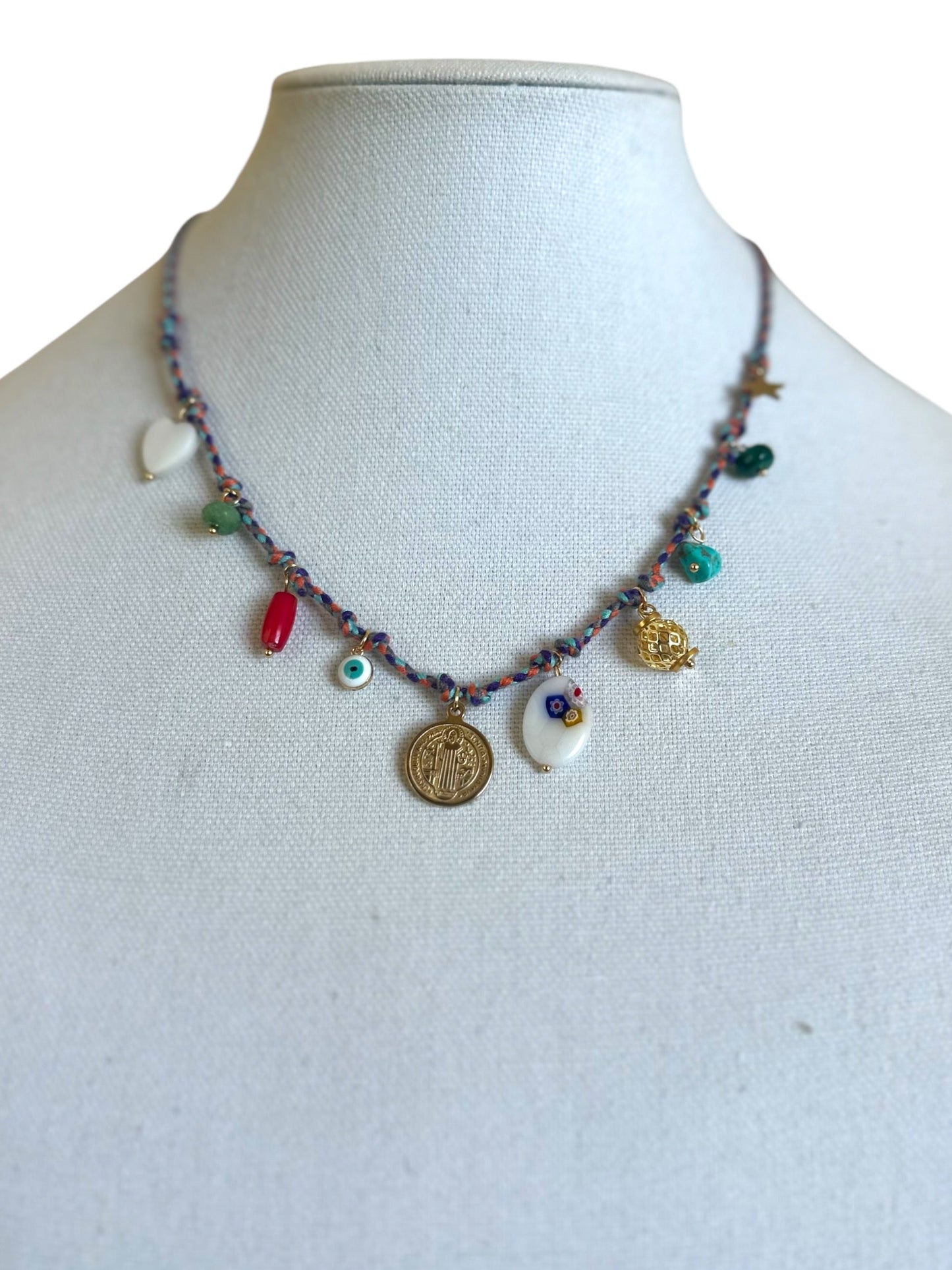 Rope Charm Necklace