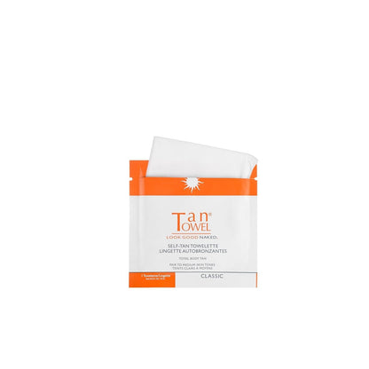TanTowel Self-tanning Full Body 5 Pack 0.5 FL OZ Each