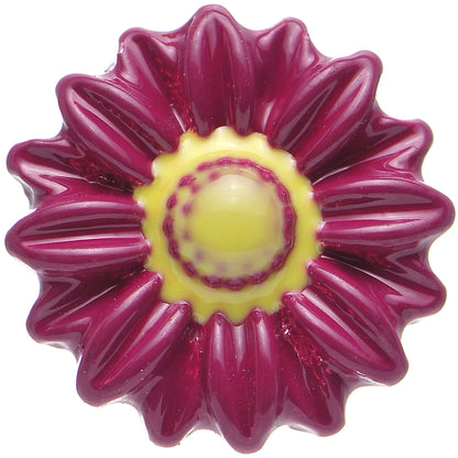 Dark Pink Cheerful Gerbera Daisy Flower Tragus Cartilage Earring