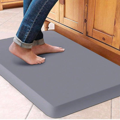 Kitchen Mat Cushioned Anti-Fatigue Kitchen Rug,17.3"X 28",Non Slip Waterproof Kitchen Mats and Rugs Heavy Duty PVC Ergonomic Comfort Mat for Kitchen, Floor Home, Office, Sink, Laundry