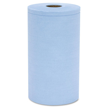 HOSPECO Prism Scrim Reinforced Wipers, 4-Ply, 9.75" x 275 ft, Blue, 6 Rolls/Carton