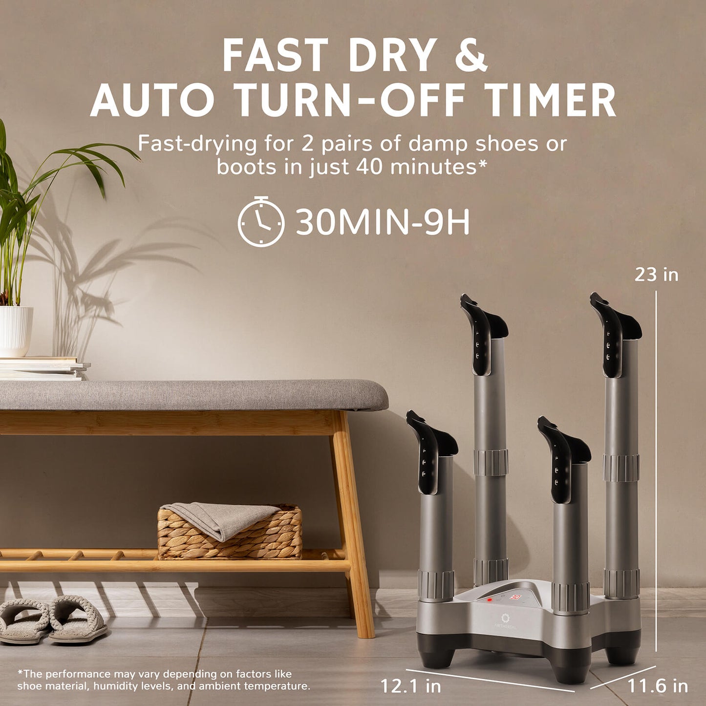 SD20 Boot and Shoe Dryer and Deodorizer with Heat - European version