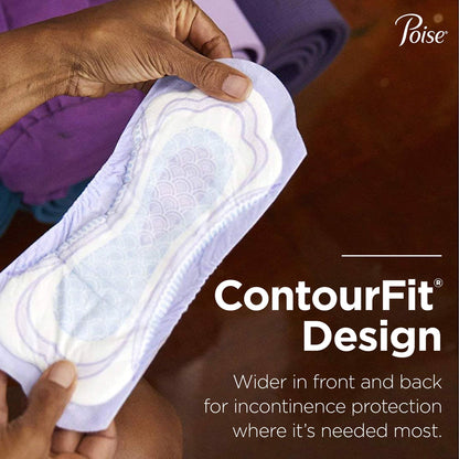 Poise® Bladder Control Pads, Women, Moderate Absorbency, 12.4 Inches 19566