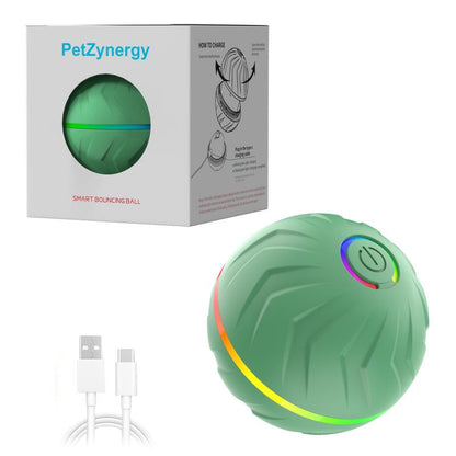 Interactive Touch-Activated Dog Ball - Moving, Vibrating Toy for Small & Medium Dogs - Anti-Boredom, USB Rechargeable Fun!