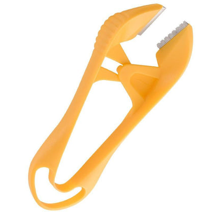 Garlic Peeler Manual Stainless Steel Garlic Skinner with Upgraded Double Blade Head for Quick and Complete Peeling Tool