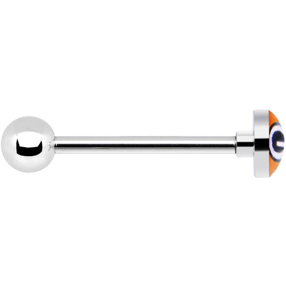 Officially Licensed NFL Green Bay Packers Barbell Tongue Ring