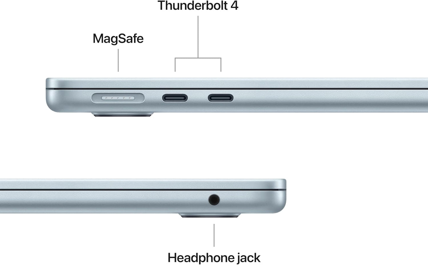 Apple 2026 Macbook Air 13-Inch Laptop with M5 Chip: Built for AI, 13.6-Inch Liquid Retina Display, 16GB Unified Memory, 512GB SSD, 12MP Center Stage Camera, Touch ID, Wi-Fi 7; Sky Blue