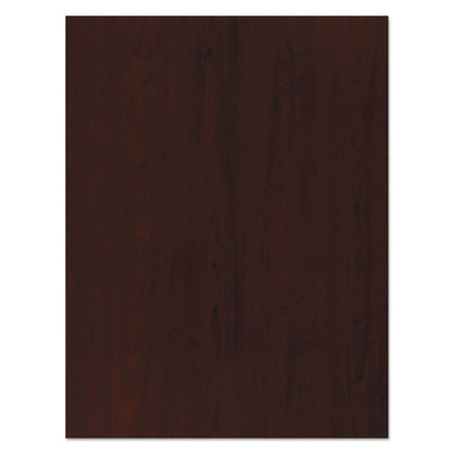 Bush Enterprise Collection Double Pedestal Desk, 60" x 28.63" x 29.75", Harvest Cherry, (Box 2 of 2)