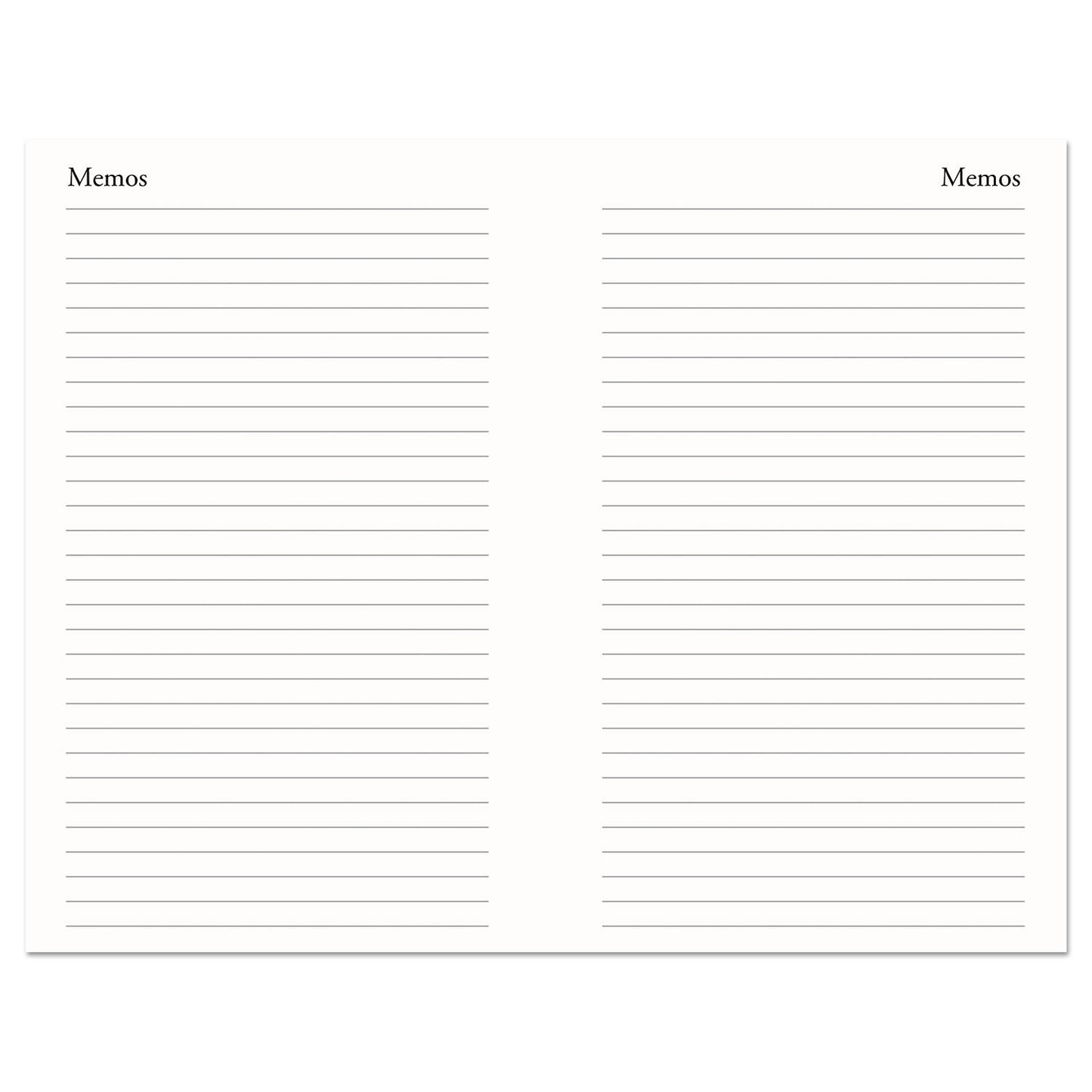 House of Doolittle Memo Size Daily Appointment Book with 15-Minute Schedule, 8 x 5, Black Cover, 12-Month (Jan to Dec): 2023