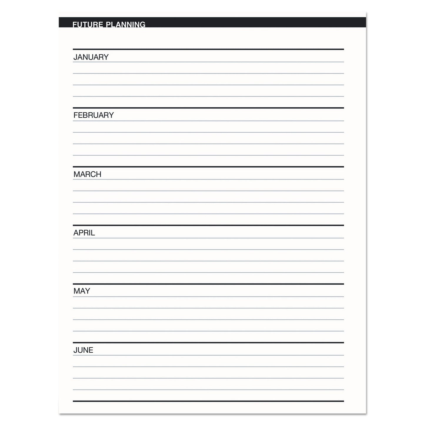 House of Doolittle 14-Month Recycled Ruled Monthly Planner, 8.75 x 6.78, Black Cover, 14-Month (Dec to Jan): 2022 to 2024