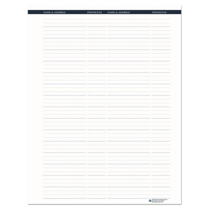 House of Doolittle Recycled Wirebound Weekly/Monthly Planner, 11 x 8.5, Black Cover, 12-Month (Jan to Dec): 2023