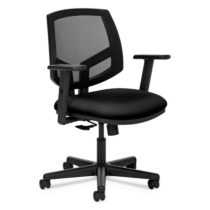 HON Volt Series Mesh Back Task Chair with Synchro-Tilt, Supports Up to 250 lb, 17.75" to 21.88" Seat Height, Black