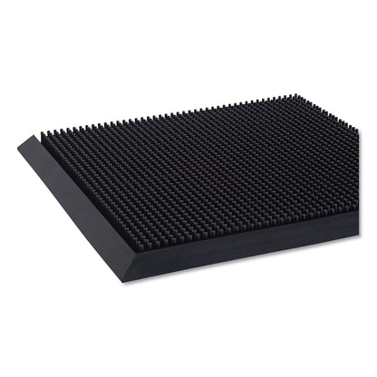 Crown Mat-A-Dor Entrance/Antifatigue Mat, Rubber, 36 x 72, Black
