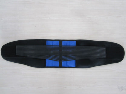 Deluxe double pull neoprene lumbar support belt lower back support brace exercise belt 9 sizes from S to 6XL