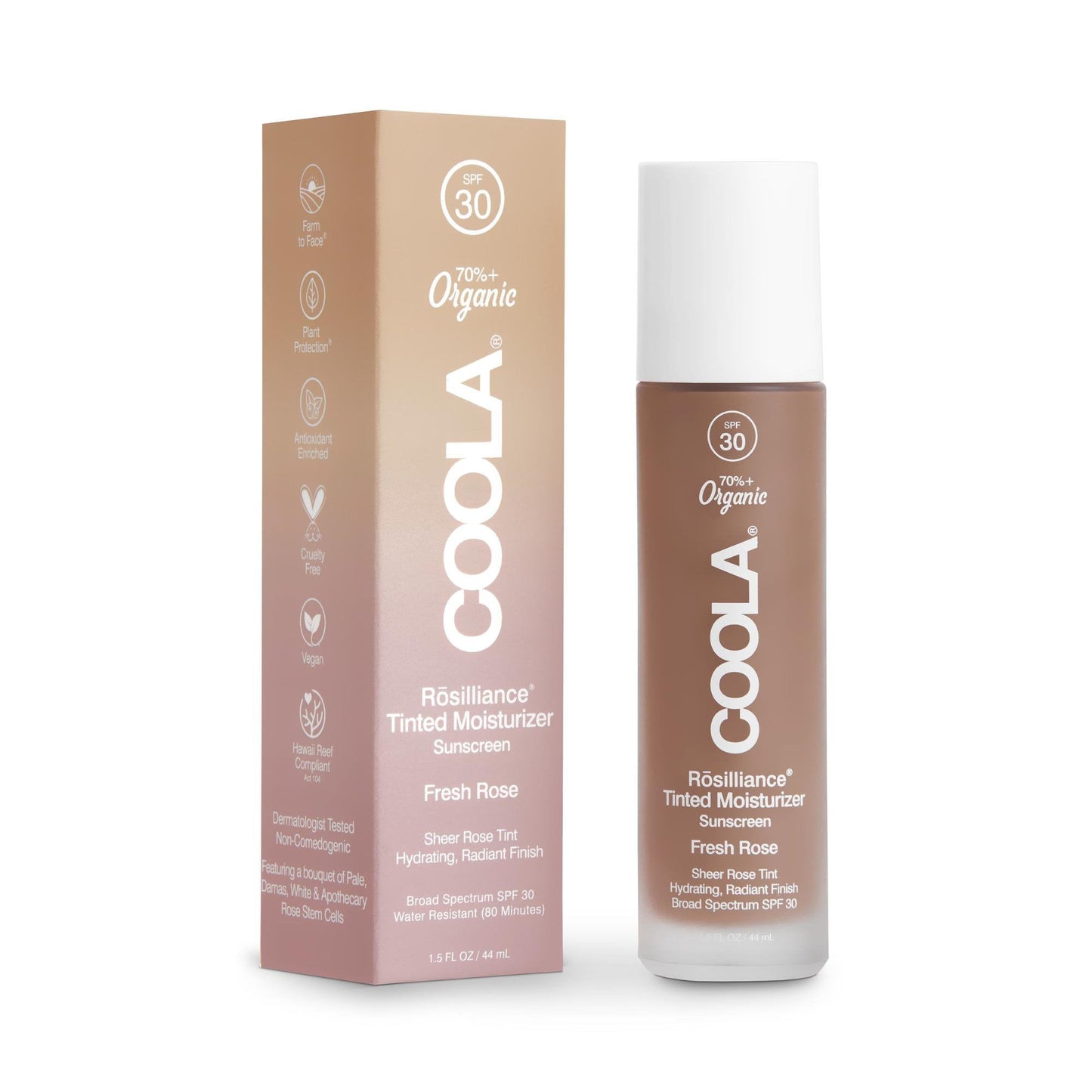 Facial Moisturizer with Sunscreen Rōsilliance® Tinted 1.5 oz. Bottle Floral Scent Cream CL10213