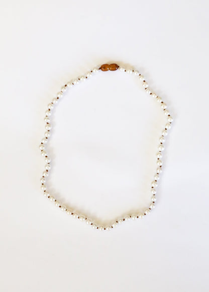 Pure Gemstone + Pearl || Necklace and Bracelet || Gift Set